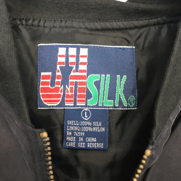 Vintage 80s Disney silk bomber jacket - Picture 3 of 5